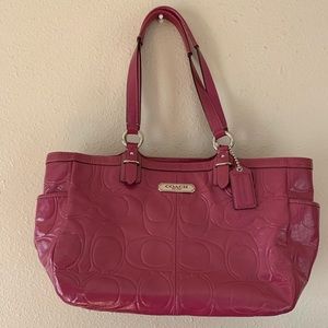 Pink Coach Bag